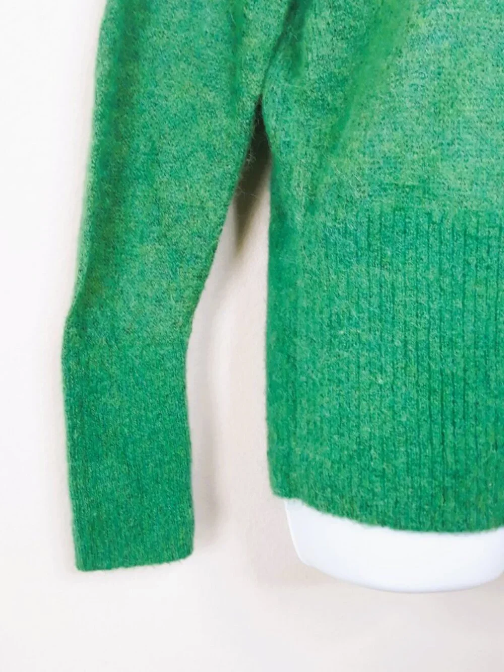 Banana Republic Alpaca Blend Crewneck Sweater Italian Yarn Drop Shoulders Small